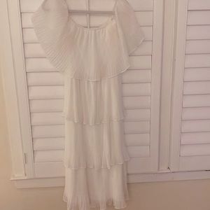 Tiered dress - worn once - perfect rehearsal dinner outfit